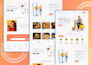 create a responsive website using HTML, CSS, and javascript